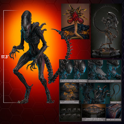 (Preorder) Hot Toys MMS784 Alien: Romulus [Scorched Xenomorph] 1/6th Scale Collectible Figure