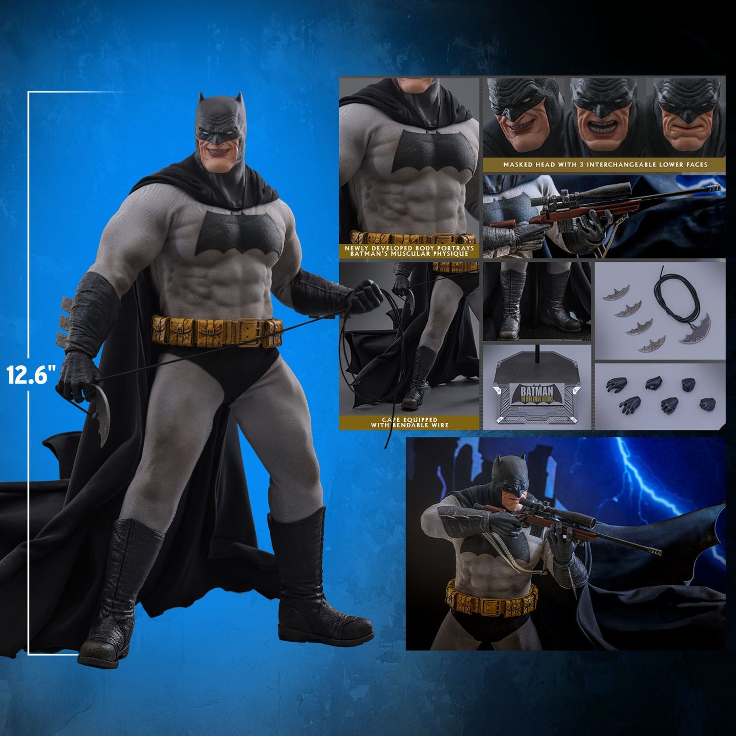 (Preorder) Hot Toys CMS024 DC Comic Batman The Dark Knight Returns [Batman] 1/6 Scale Collectible Figure