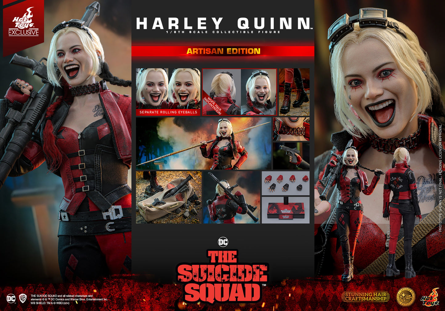(Preorder) Hot Toys MMS773AE The Suicide Squad [Harley Quinn] (Artisan Edition) 1/6 Scale Collectible Figure