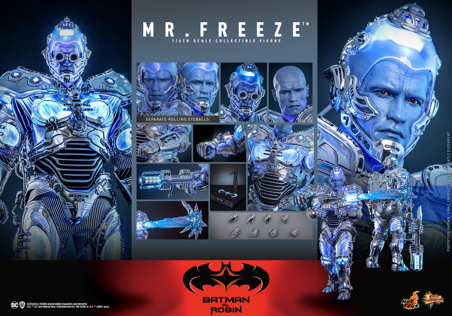 (Preorder) Hot Toys MMS799 Batman & Robin [Mr. Freeze] (Regular Version) 1/6 Scale Collectible Figure