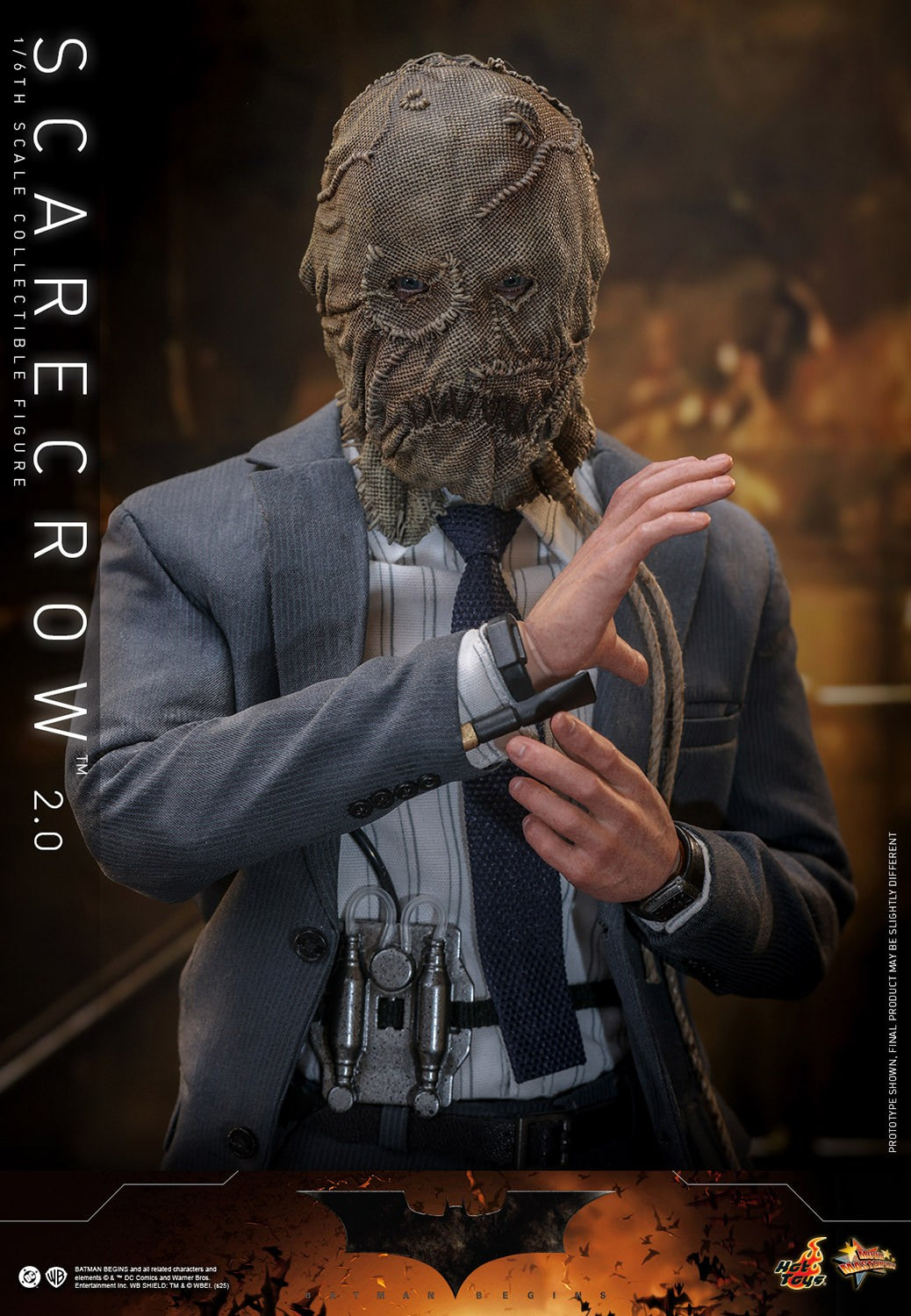 (Preorder) Hot Toys MMS801 Batman Begins [Scarecrow 2.0] 1/6 Scale Collectible Figure