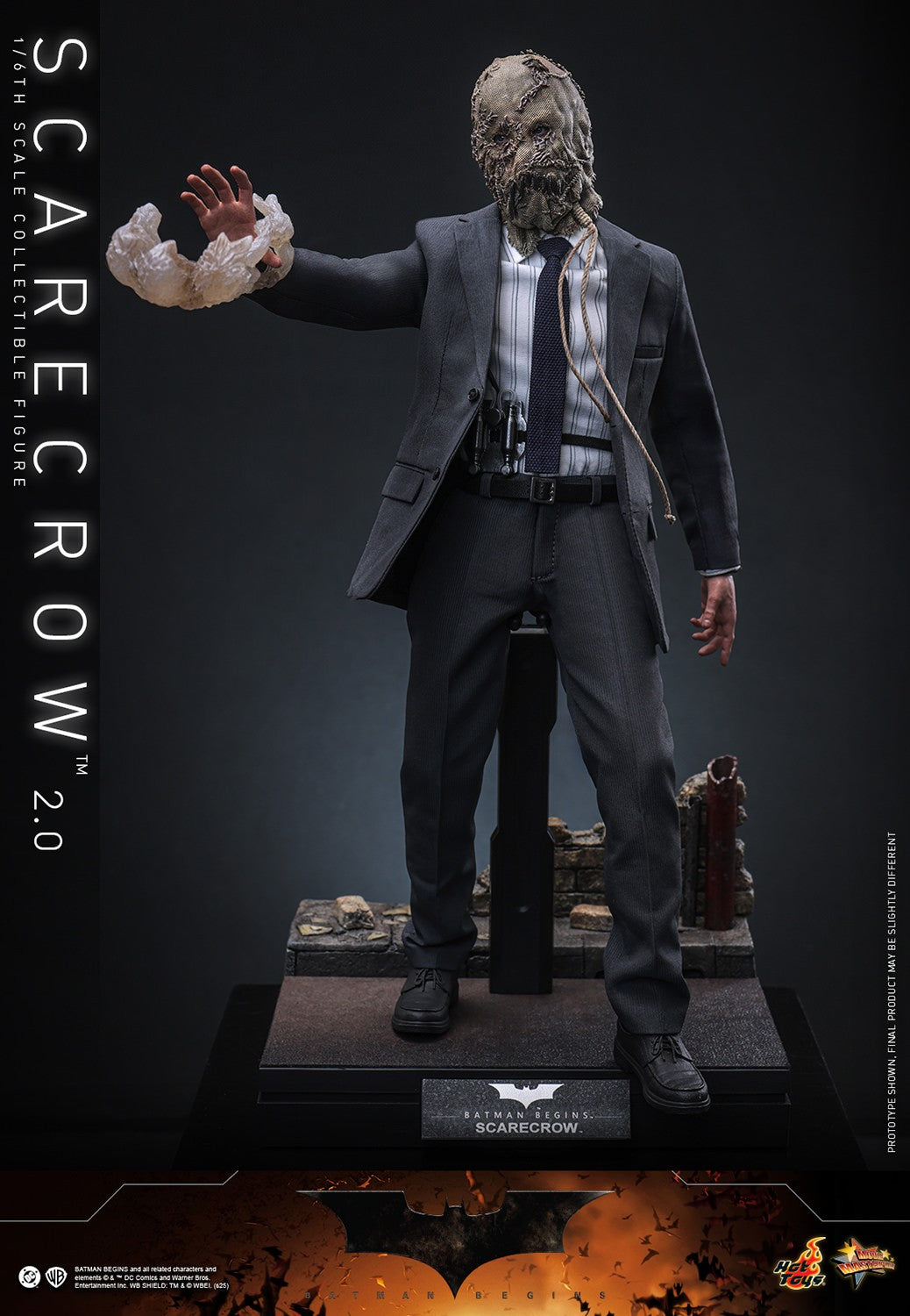 (Preorder) Hot Toys MMS801 Batman Begins [Scarecrow 2.0] 1/6 Scale Collectible Figure