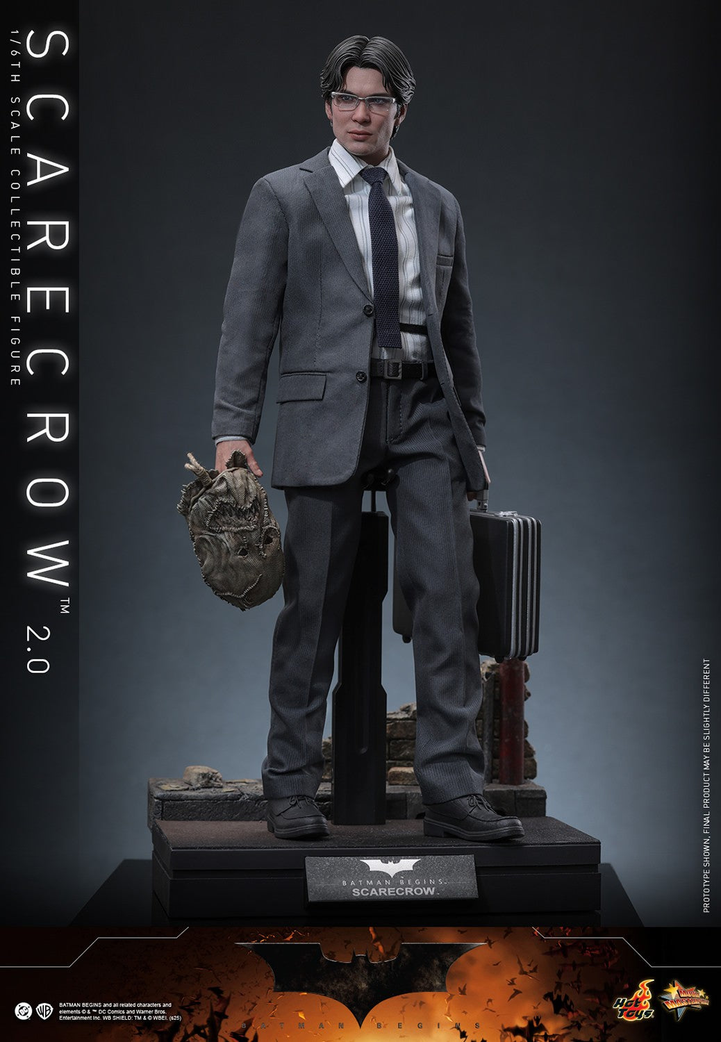 (Preorder) Hot Toys MMS801 Batman Begins [Scarecrow 2.0] 1/6 Scale Collectible Figure