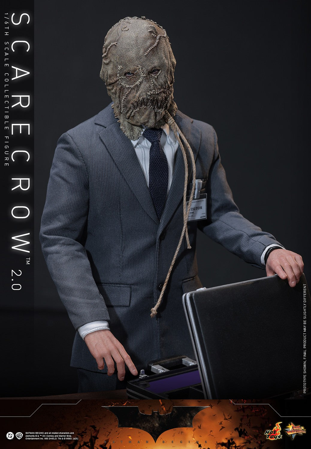 (Preorder) Hot Toys MMS801 Batman Begins [Scarecrow 2.0] 1/6 Scale Collectible Figure