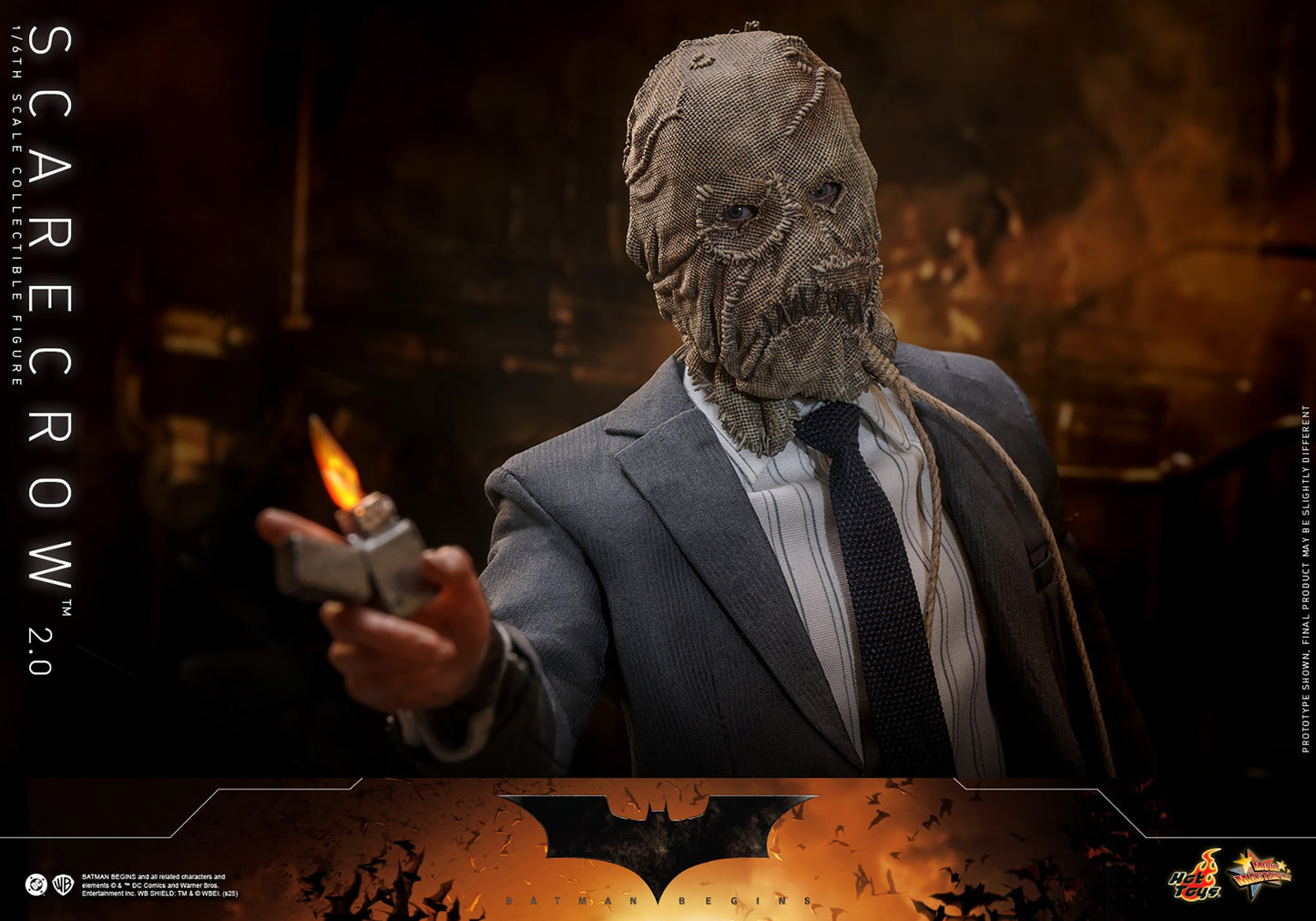 (Preorder) Hot Toys MMS801 Batman Begins [Scarecrow 2.0] 1/6 Scale Collectible Figure