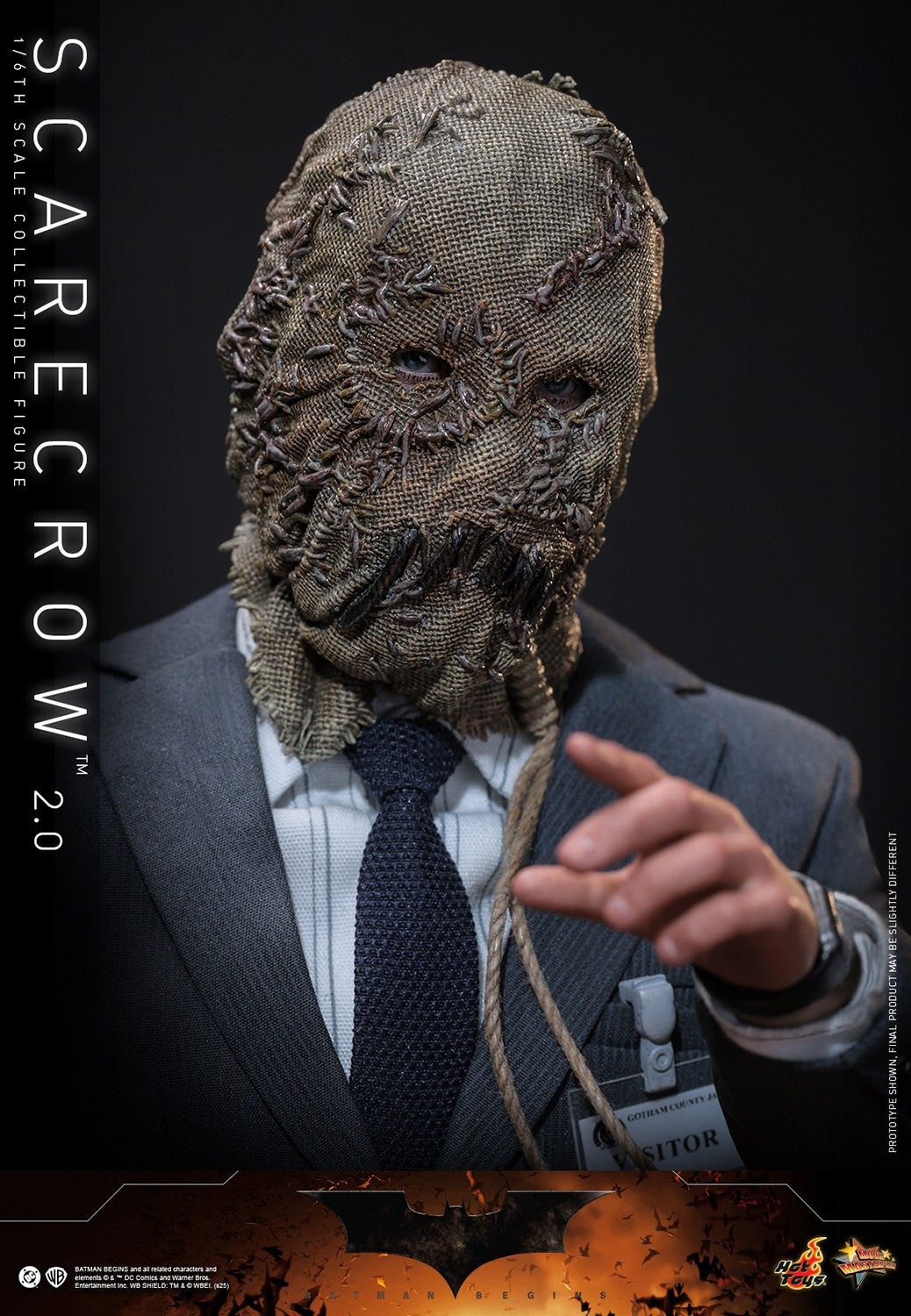 (Preorder) Hot Toys MMS801 Batman Begins [Scarecrow 2.0] 1/6 Scale Collectible Figure