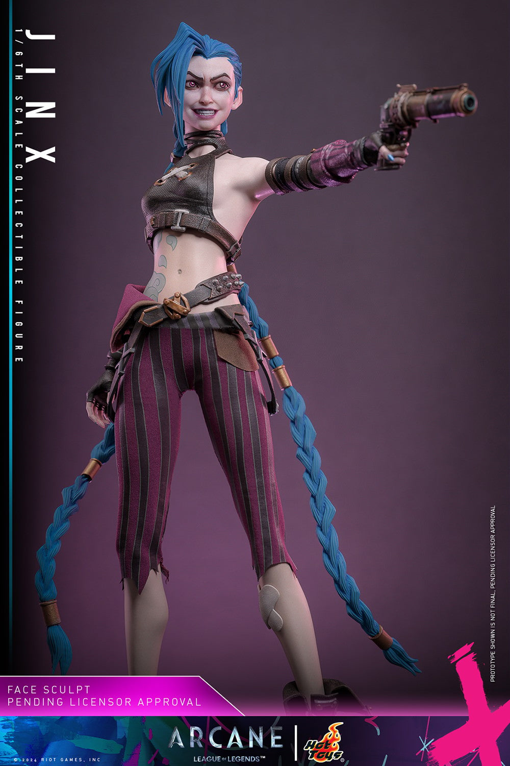 (Preorder) Hot Toys TMS137 Arcane [Jinx] 1/6 Scale Collectible Figure