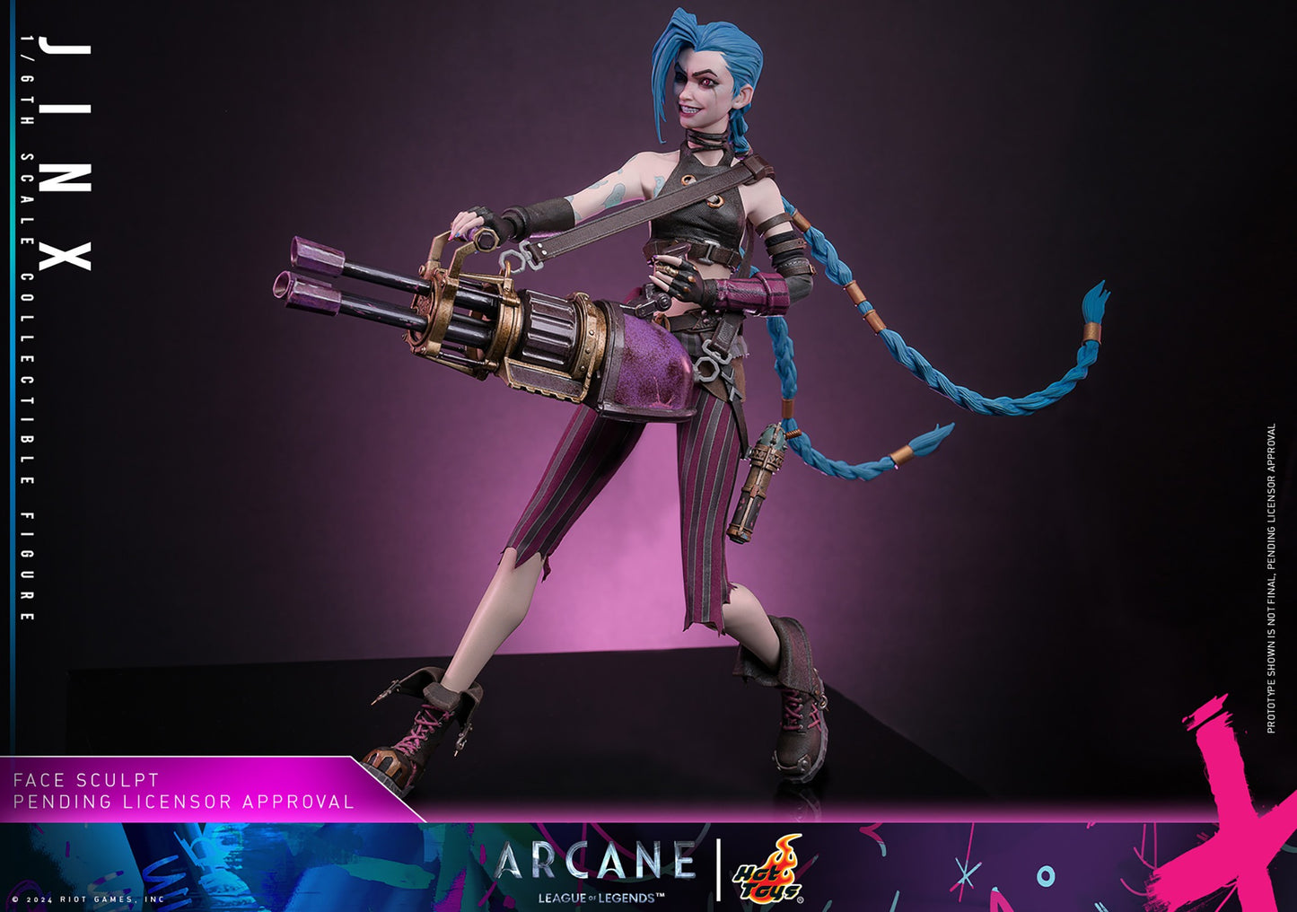 (Preorder) Hot Toys TMS137 Arcane [Jinx] 1/6 Scale Collectible Figure