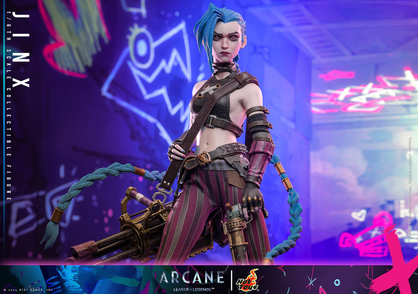(Preorder) Hot Toys TMS137 Arcane [Jinx] 1/6 Scale Collectible Figure