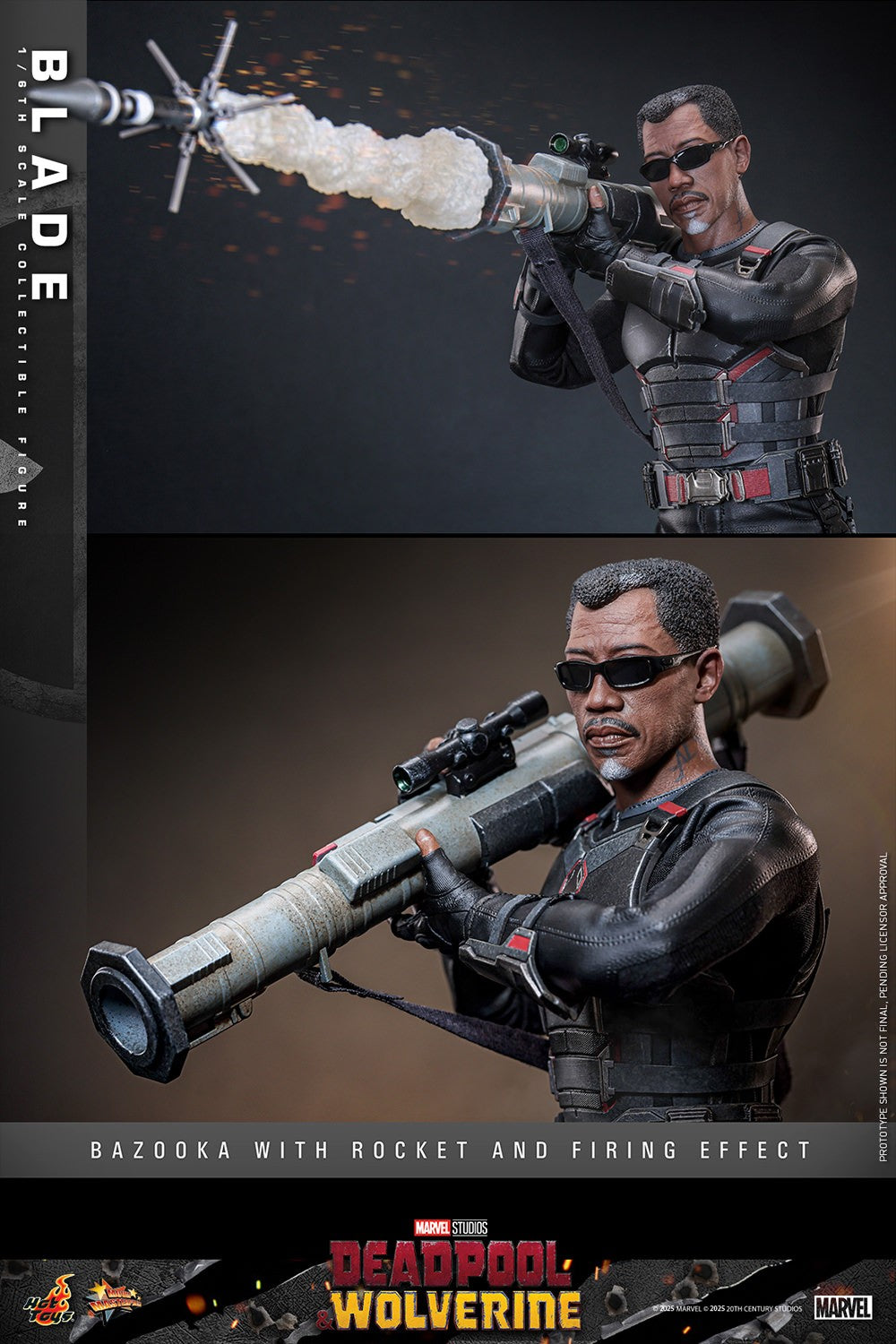 (Preorder) Hot Toys MMS791B Deadpool & Wolverine [Blade] (First Edition) 1/6th Scale Collectible Figure