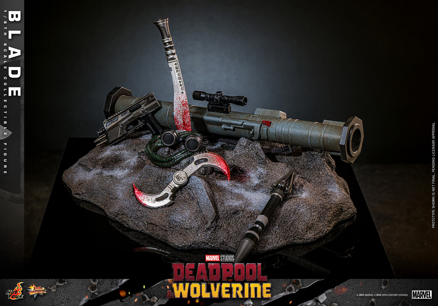 (Preorder) Hot Toys MMS791B Deadpool & Wolverine [Blade] (First Edition) 1/6th Scale Collectible Figure