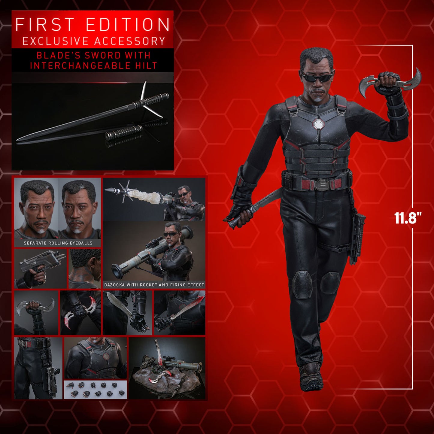 (Preorder) Hot Toys MMS791B Deadpool & Wolverine [Blade] (First Edition) 1/6th Scale Collectible Figure