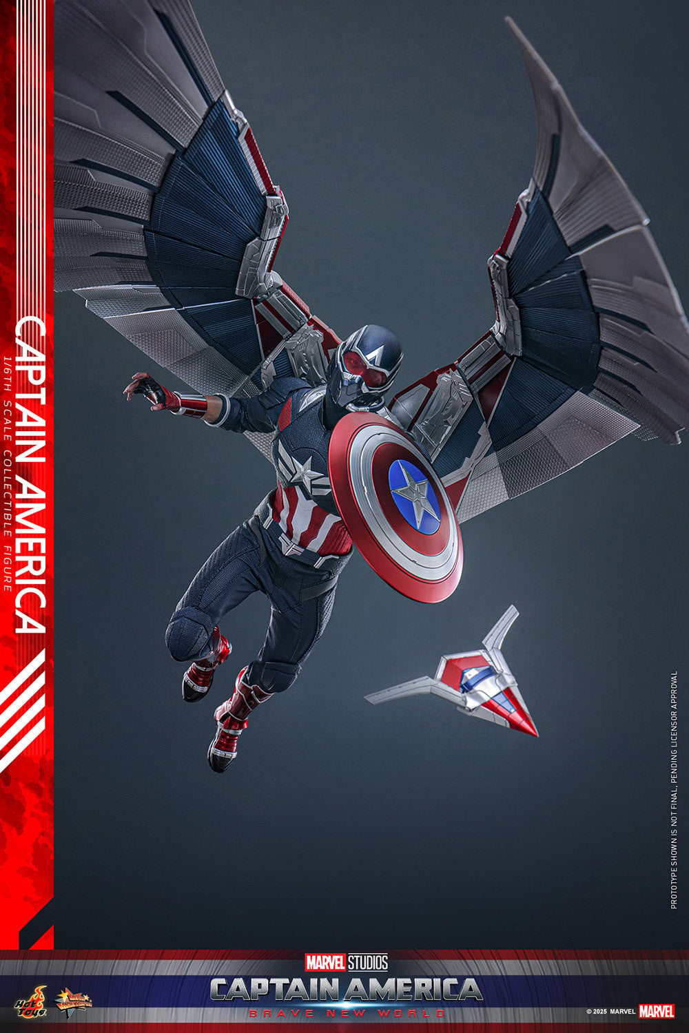 Hot Toys - MMS779 - Captain America: Brave New World - Captain America - 1/6 Scale Collectible Figure