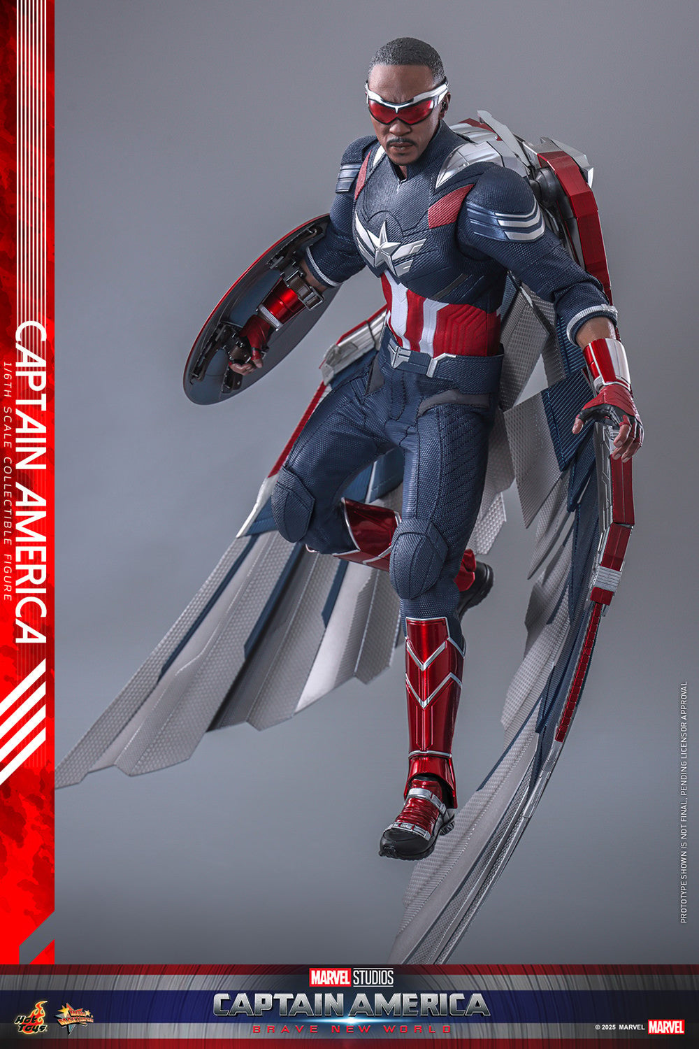 Hot Toys - MMS779 - Captain America: Brave New World - Captain America - 1/6 Scale Collectible Figure