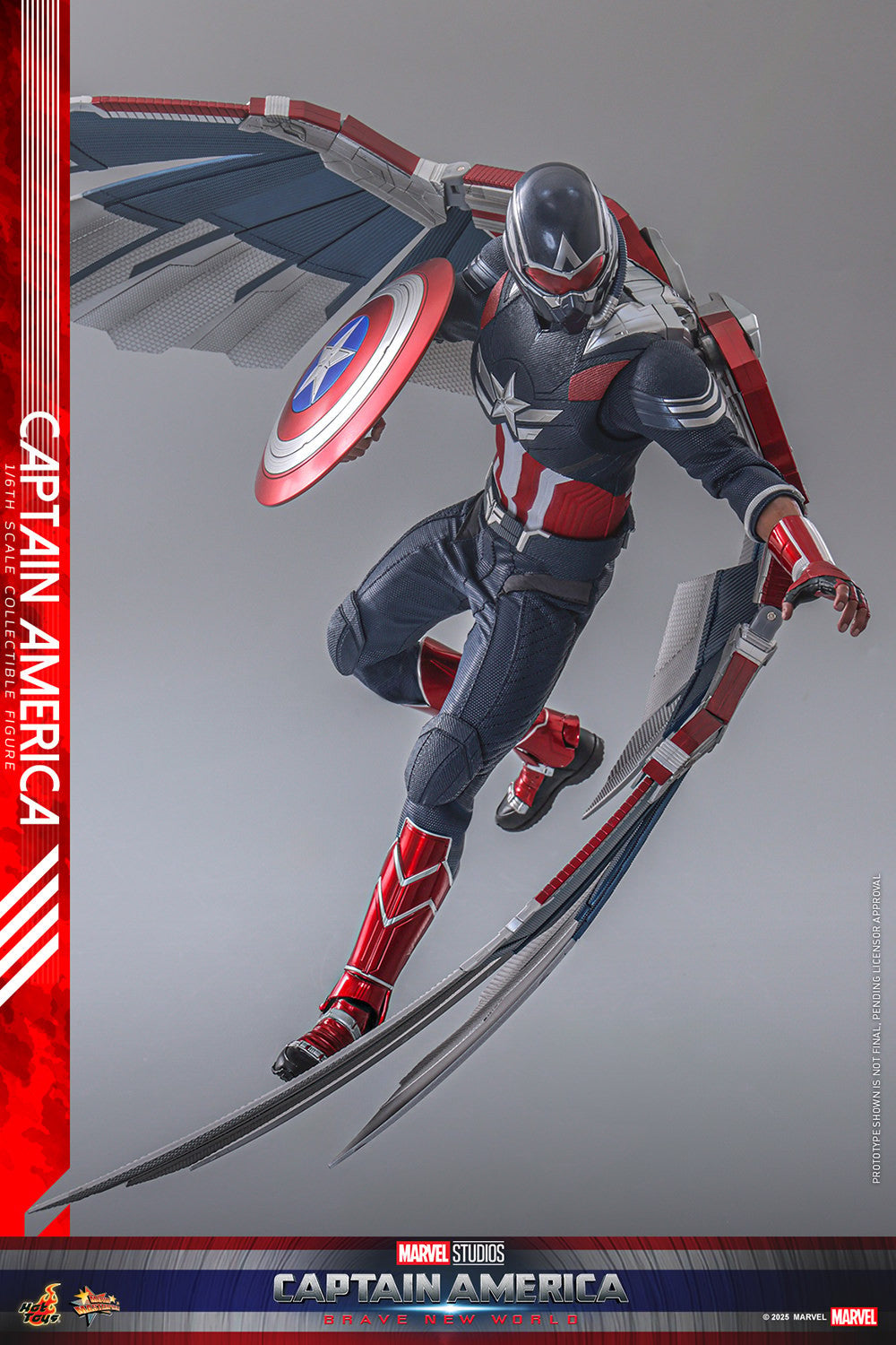 Hot Toys - MMS779 - Captain America: Brave New World - Captain America - 1/6 Scale Collectible Figure