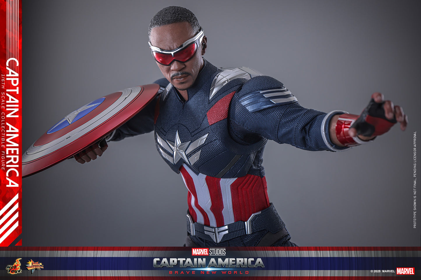 Hot Toys - MMS779 - Captain America: Brave New World - Captain America - 1/6 Scale Collectible Figure