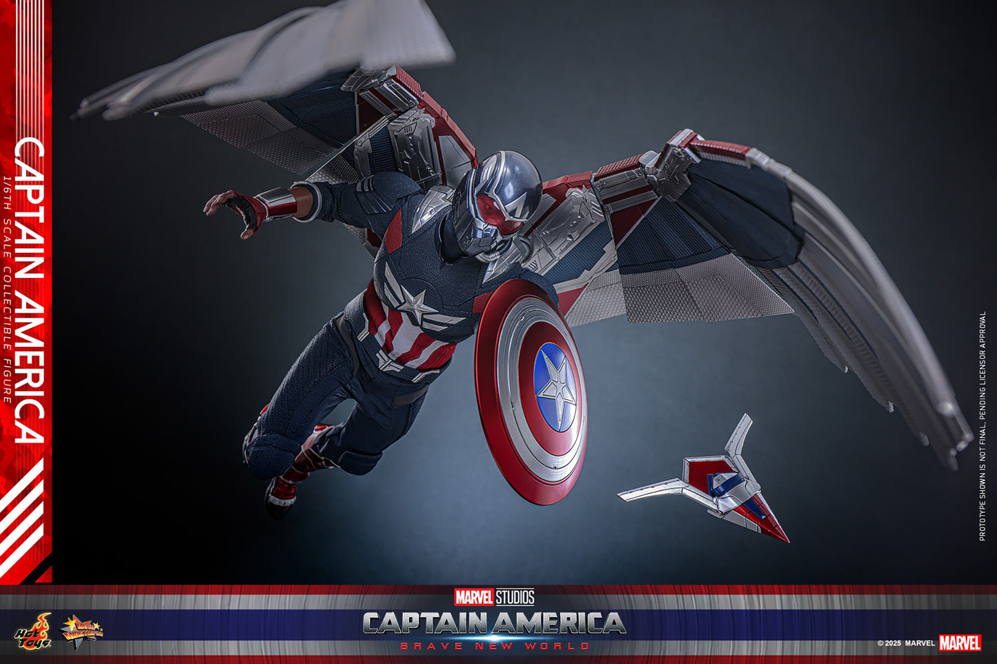 Hot Toys - MMS779 - Captain America: Brave New World - Captain America - 1/6 Scale Collectible Figure