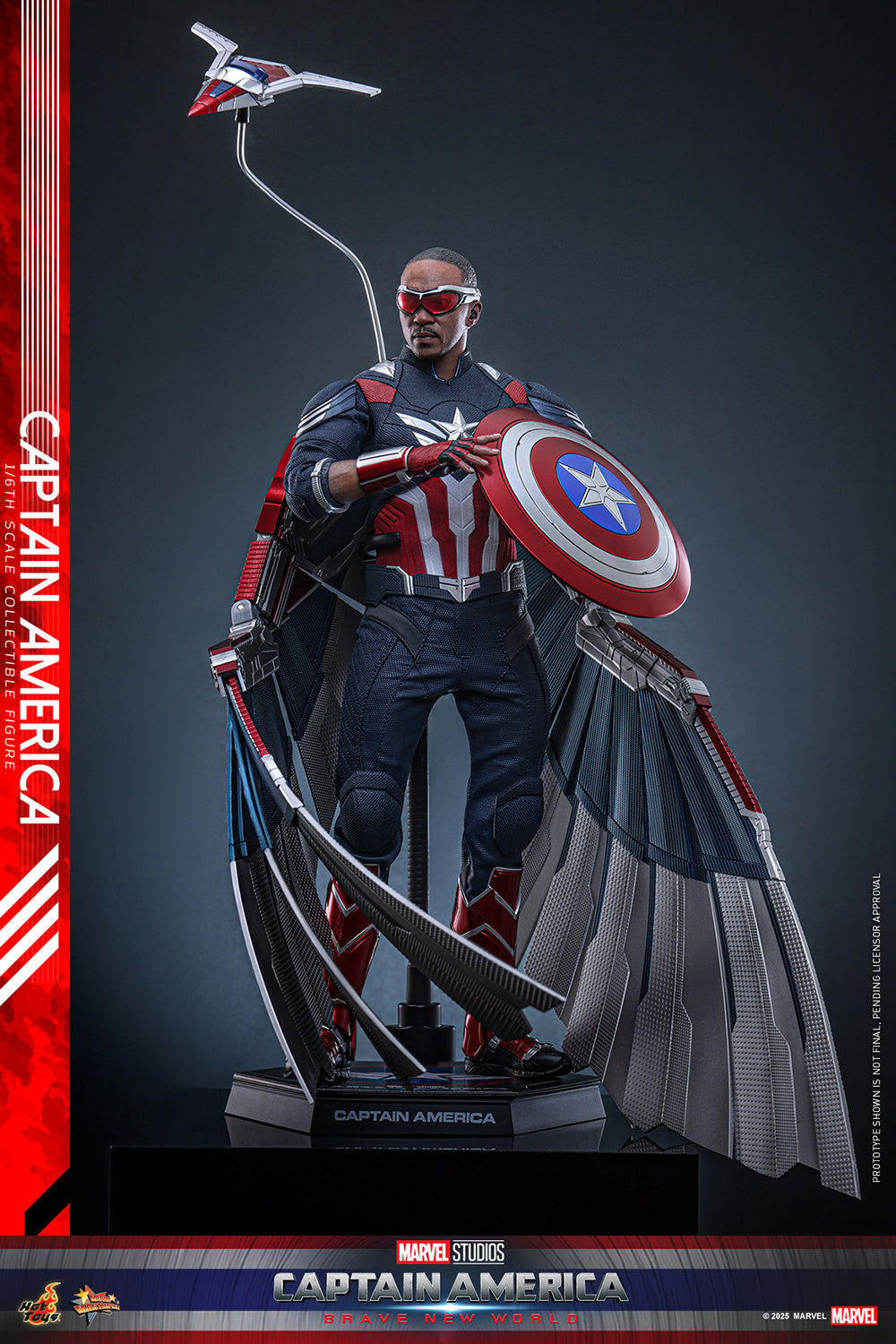 Hot Toys - MMS779 - Captain America: Brave New World - Captain America - 1/6 Scale Collectible Figure