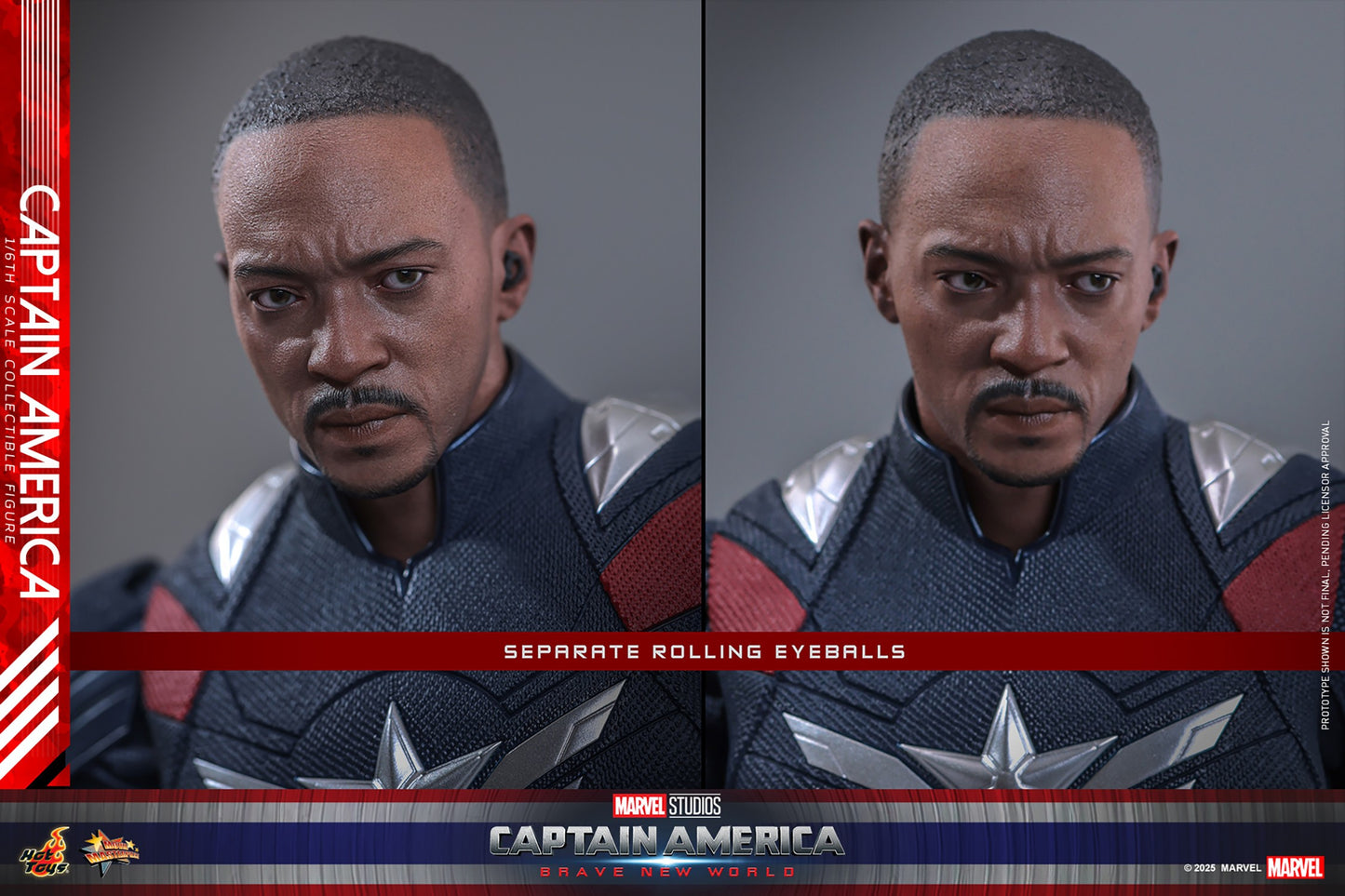 Hot Toys - MMS779 - Captain America: Brave New World - Captain America - 1/6 Scale Collectible Figure