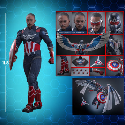Hot Toys - MMS779 - Captain America: Brave New World - Captain America - 1/6 Scale Collectible Figure