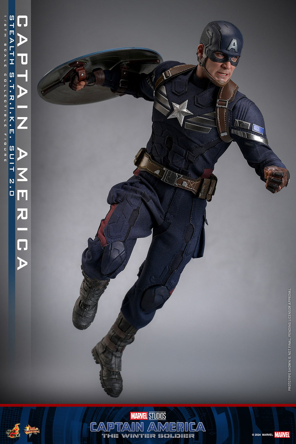 (Preorder) Hot Toys MMS783 Captain America: The Winter Soldier [Captain America] (Stealth S.T.R.I.K.E. Suit) 2.0 1/6 Scale Collectible Figure