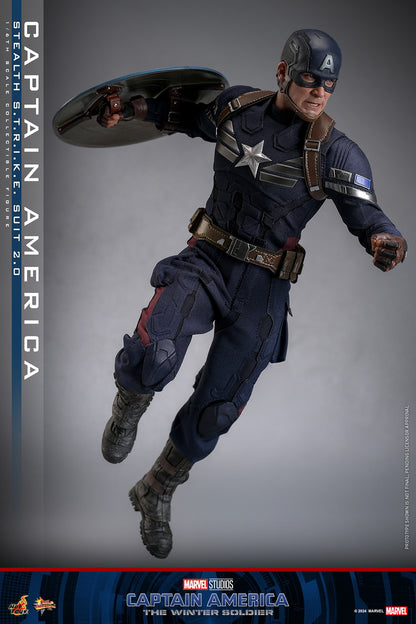 (Preorder) Hot Toys MMS783 Captain America: The Winter Soldier [Captain America] (Stealth S.T.R.I.K.E. Suit) 2.0 1/6 Scale Collectible Figure