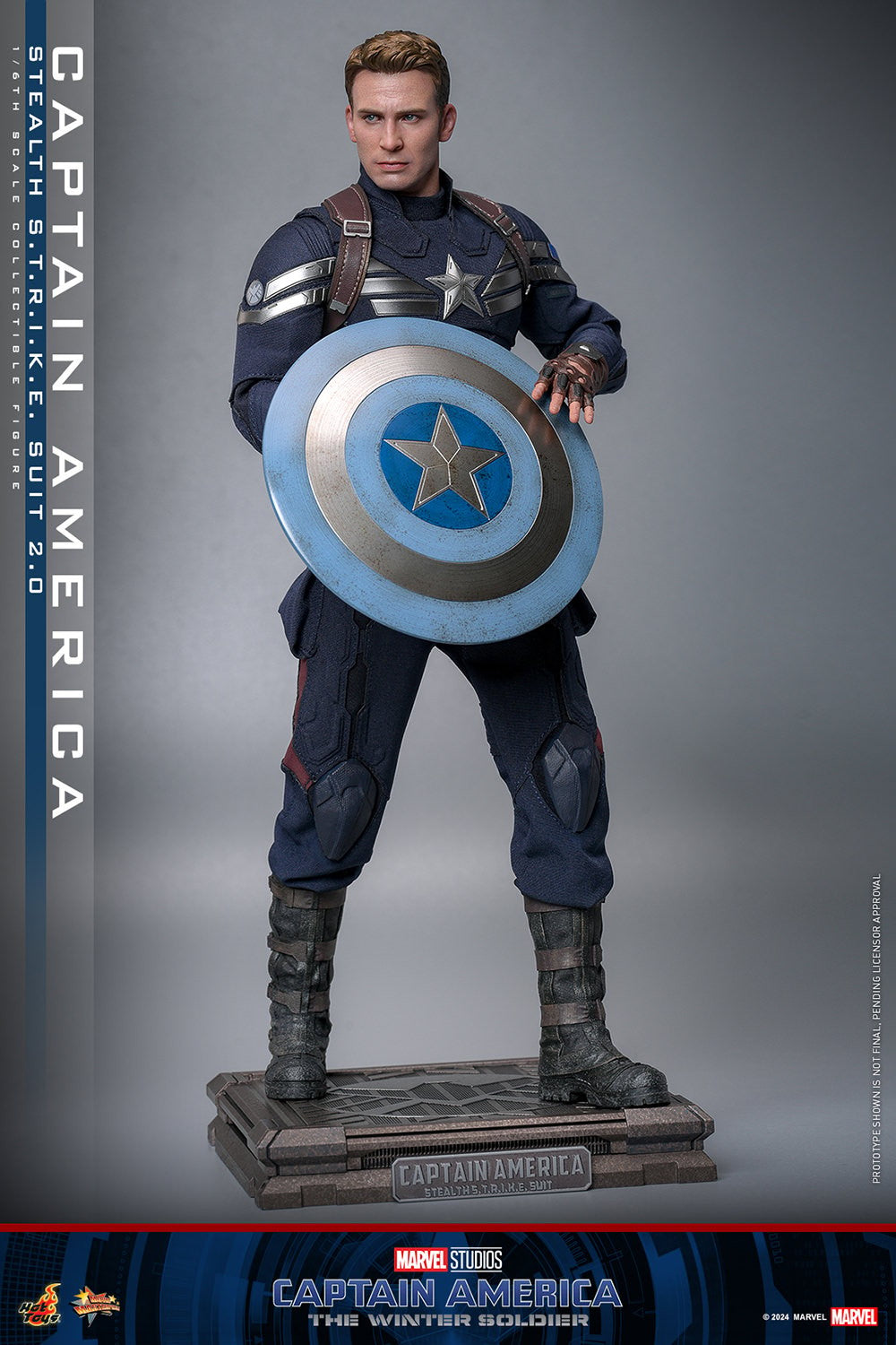 (Preorder) Hot Toys MMS783 Captain America: The Winter Soldier [Captain America] (Stealth S.T.R.I.K.E. Suit) 2.0 1/6 Scale Collectible Figure