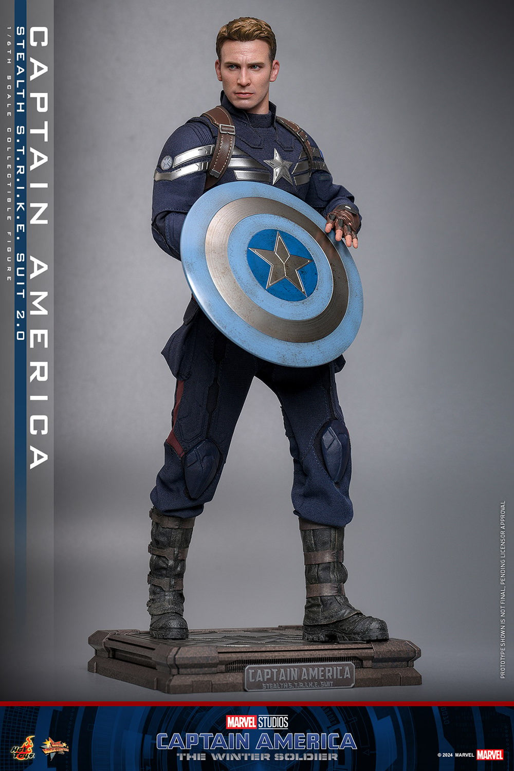 (Preorder) Hot Toys MMS783 Captain America: The Winter Soldier [Captain America] (Stealth S.T.R.I.K.E. Suit) 2.0 1/6 Scale Collectible Figure