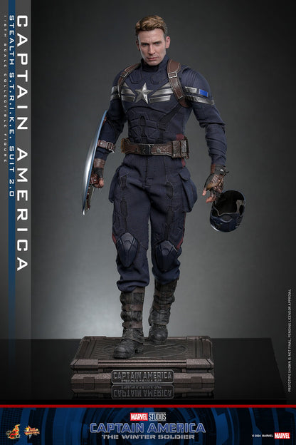 (Preorder) Hot Toys MMS783 Captain America: The Winter Soldier [Captain America] (Stealth S.T.R.I.K.E. Suit) 2.0 1/6 Scale Collectible Figure