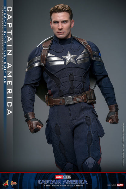 (Preorder) Hot Toys MMS783 Captain America: The Winter Soldier [Captain America] (Stealth S.T.R.I.K.E. Suit) 2.0 1/6 Scale Collectible Figure