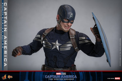 (Preorder) Hot Toys MMS783 Captain America: The Winter Soldier [Captain America] (Stealth S.T.R.I.K.E. Suit) 2.0 1/6 Scale Collectible Figure