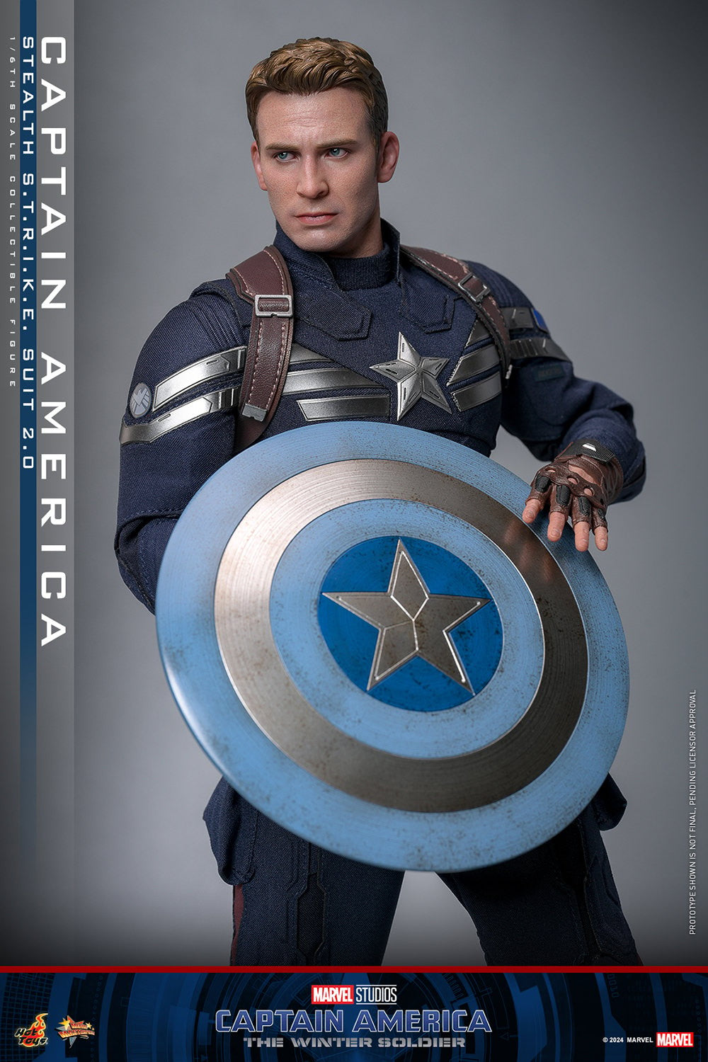 (Preorder) Hot Toys MMS783 Captain America: The Winter Soldier [Captain America] (Stealth S.T.R.I.K.E. Suit) 2.0 1/6 Scale Collectible Figure