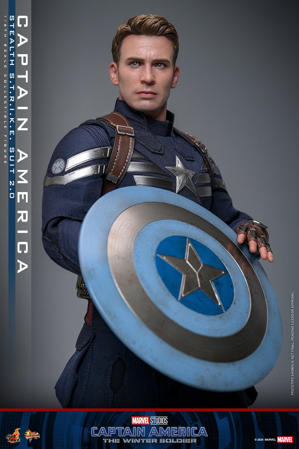 (Preorder) Hot Toys MMS783 Captain America: The Winter Soldier [Captain America] (Stealth S.T.R.I.K.E. Suit) 2.0 1/6 Scale Collectible Figure