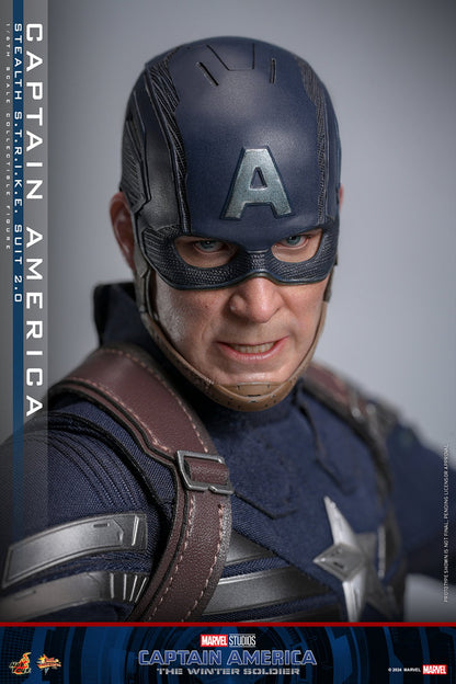 (Preorder) Hot Toys MMS783 Captain America: The Winter Soldier [Captain America] (Stealth S.T.R.I.K.E. Suit) 2.0 1/6 Scale Collectible Figure