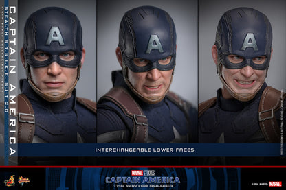 (Preorder) Hot Toys MMS783 Captain America: The Winter Soldier [Captain America] (Stealth S.T.R.I.K.E. Suit) 2.0 1/6 Scale Collectible Figure