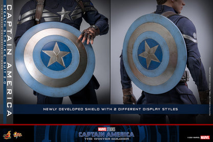 (Preorder) Hot Toys MMS783 Captain America: The Winter Soldier [Captain America] (Stealth S.T.R.I.K.E. Suit) 2.0 1/6 Scale Collectible Figure