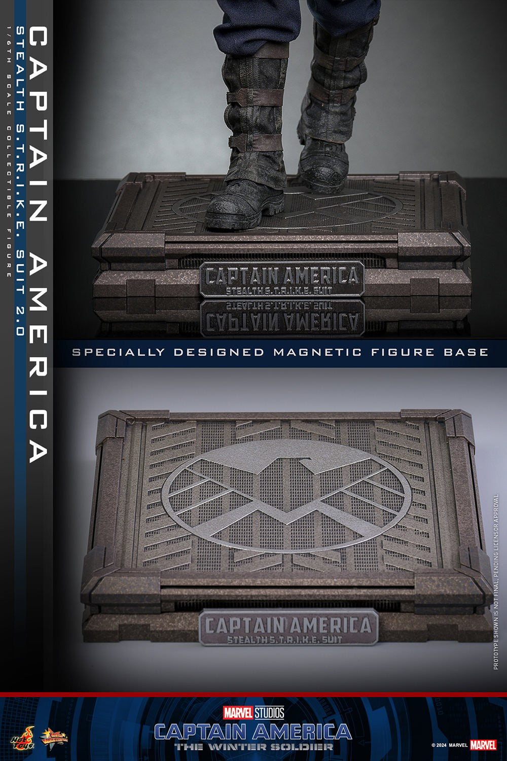 (Preorder) Hot Toys MMS783 Captain America: The Winter Soldier [Captain America] (Stealth S.T.R.I.K.E. Suit) 2.0 1/6 Scale Collectible Figure