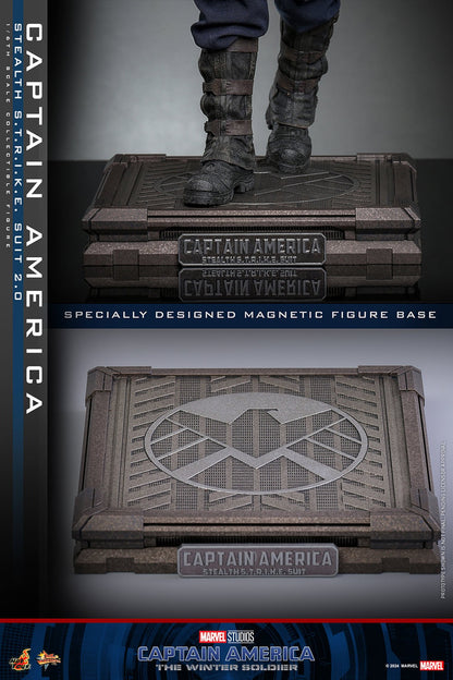 (Preorder) Hot Toys MMS783 Captain America: The Winter Soldier [Captain America] (Stealth S.T.R.I.K.E. Suit) 2.0 1/6 Scale Collectible Figure