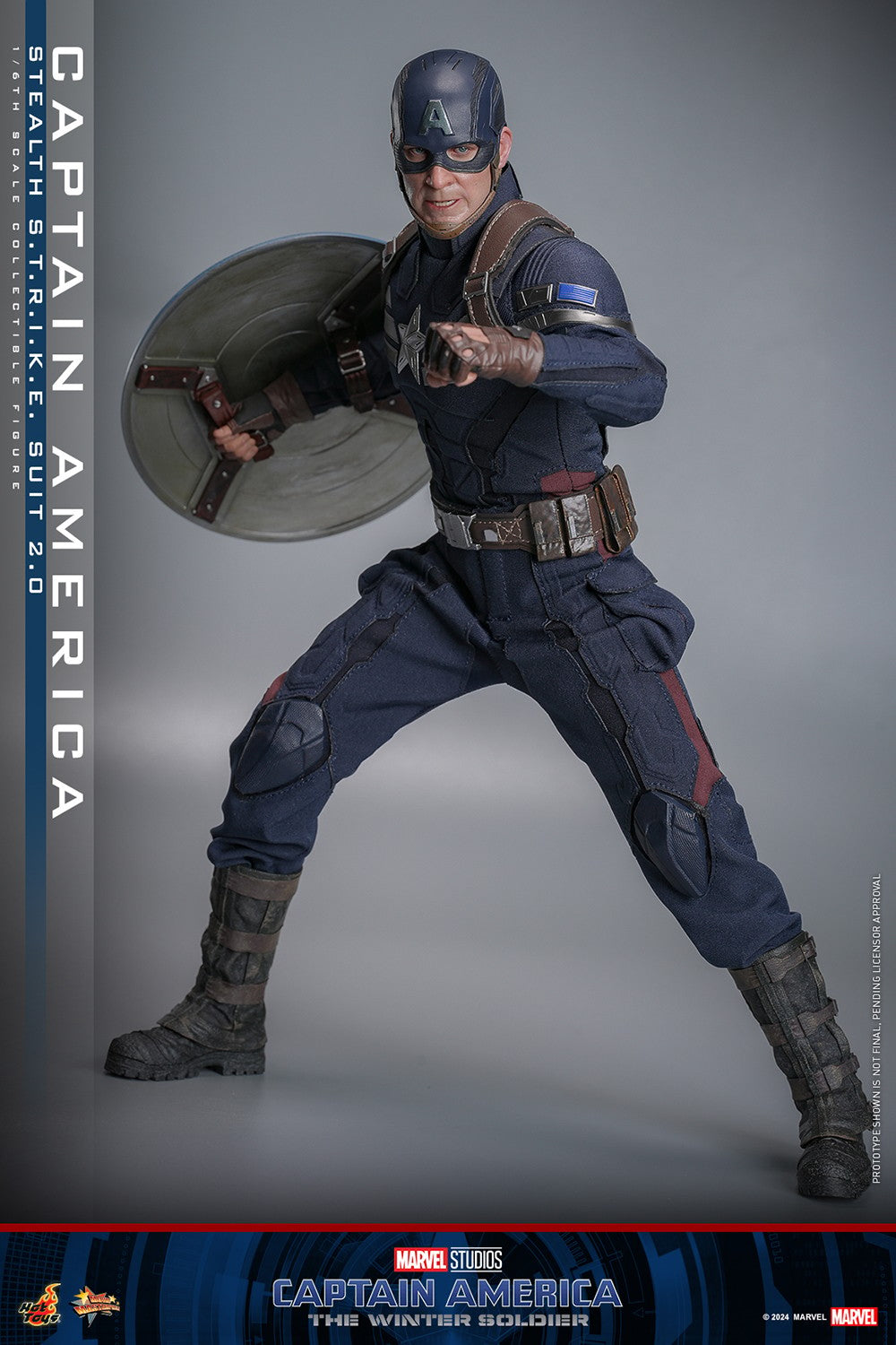 (Preorder) Hot Toys MMS783 Captain America: The Winter Soldier [Captain America] (Stealth S.T.R.I.K.E. Suit) 2.0 1/6 Scale Collectible Figure