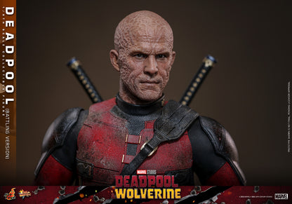 Hot Toys - MMS782 - Deadpool & Wolverine - Deadpool (Battling Version) - 1/6 Scale Collectible Figure