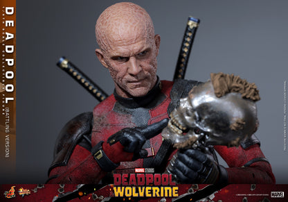 Hot Toys - MMS782 - Deadpool & Wolverine - Deadpool (Battling Version) - 1/6 Scale Collectible Figure