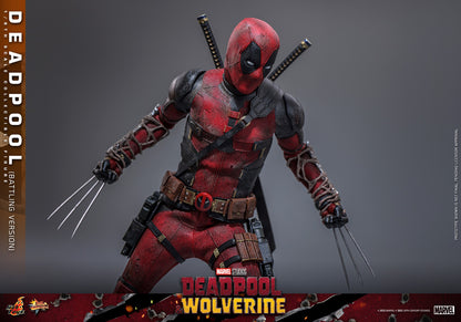 Hot Toys - MMS782 - Deadpool & Wolverine - Deadpool (Battling Version) - 1/6 Scale Collectible Figure