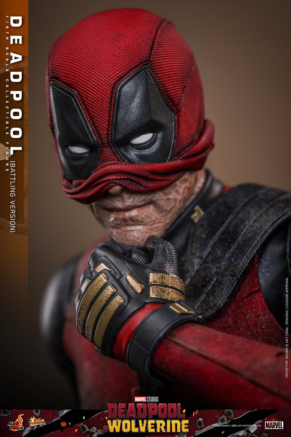 Hot Toys - MMS782 - Deadpool & Wolverine - Deadpool (Battling Version) - 1/6 Scale Collectible Figure