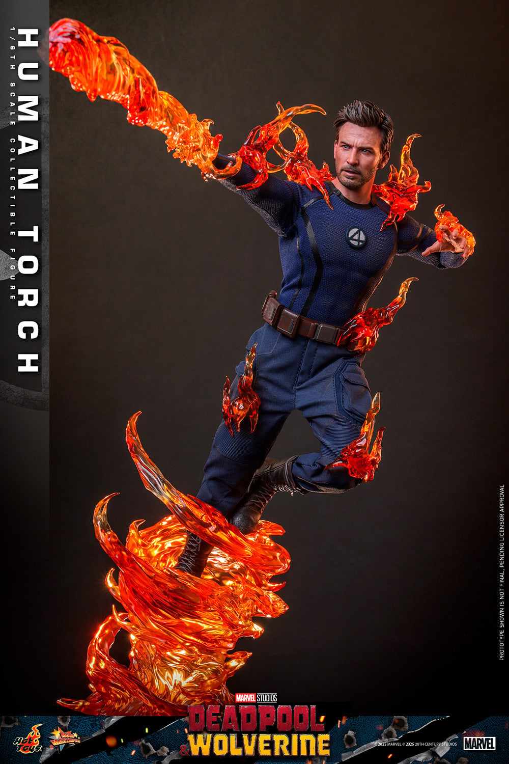 (Preorder) Hot Toys MMS789 Deadpool & Wolverine [Human Torch] 1/6 Scale Collectible Figure