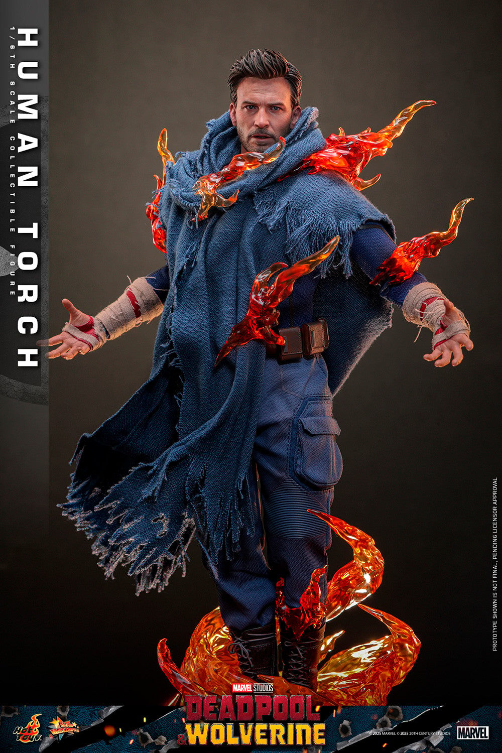 (Preorder) Hot Toys MMS789 Deadpool & Wolverine [Human Torch] 1/6 Scale Collectible Figure