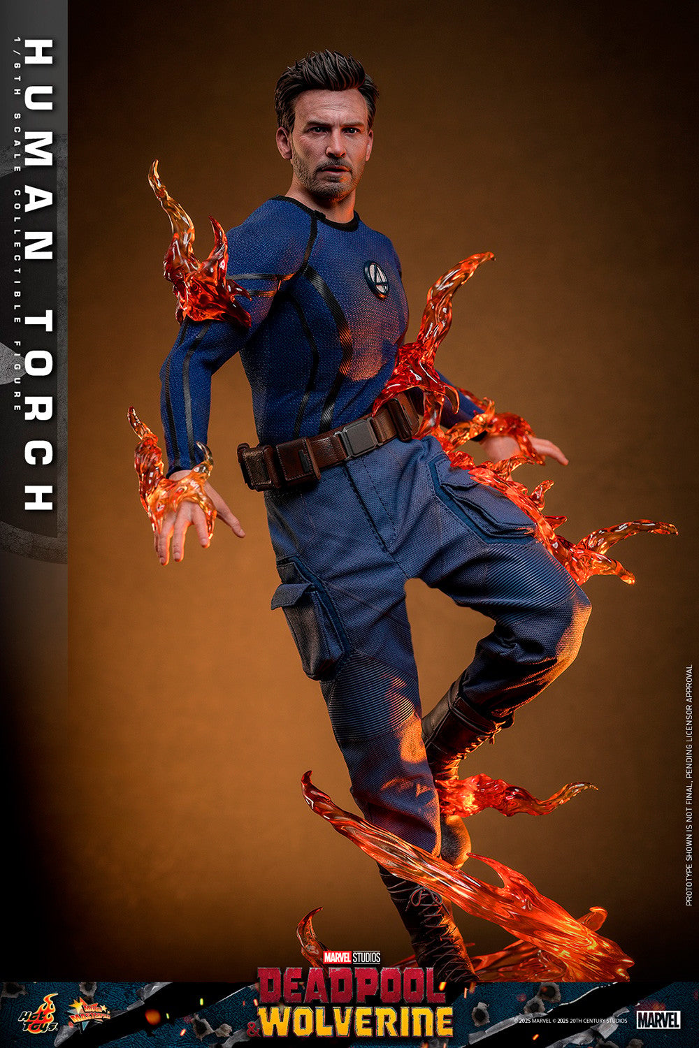 (Preorder) Hot Toys MMS789 Deadpool & Wolverine [Human Torch] 1/6 Scale Collectible Figure