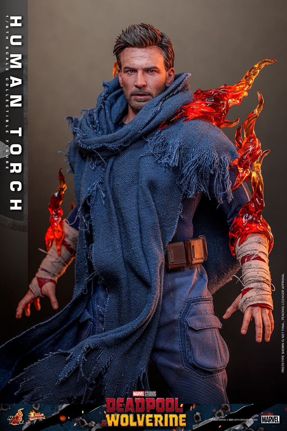 (Preorder) Hot Toys MMS789 Deadpool & Wolverine [Human Torch] 1/6 Scale Collectible Figure