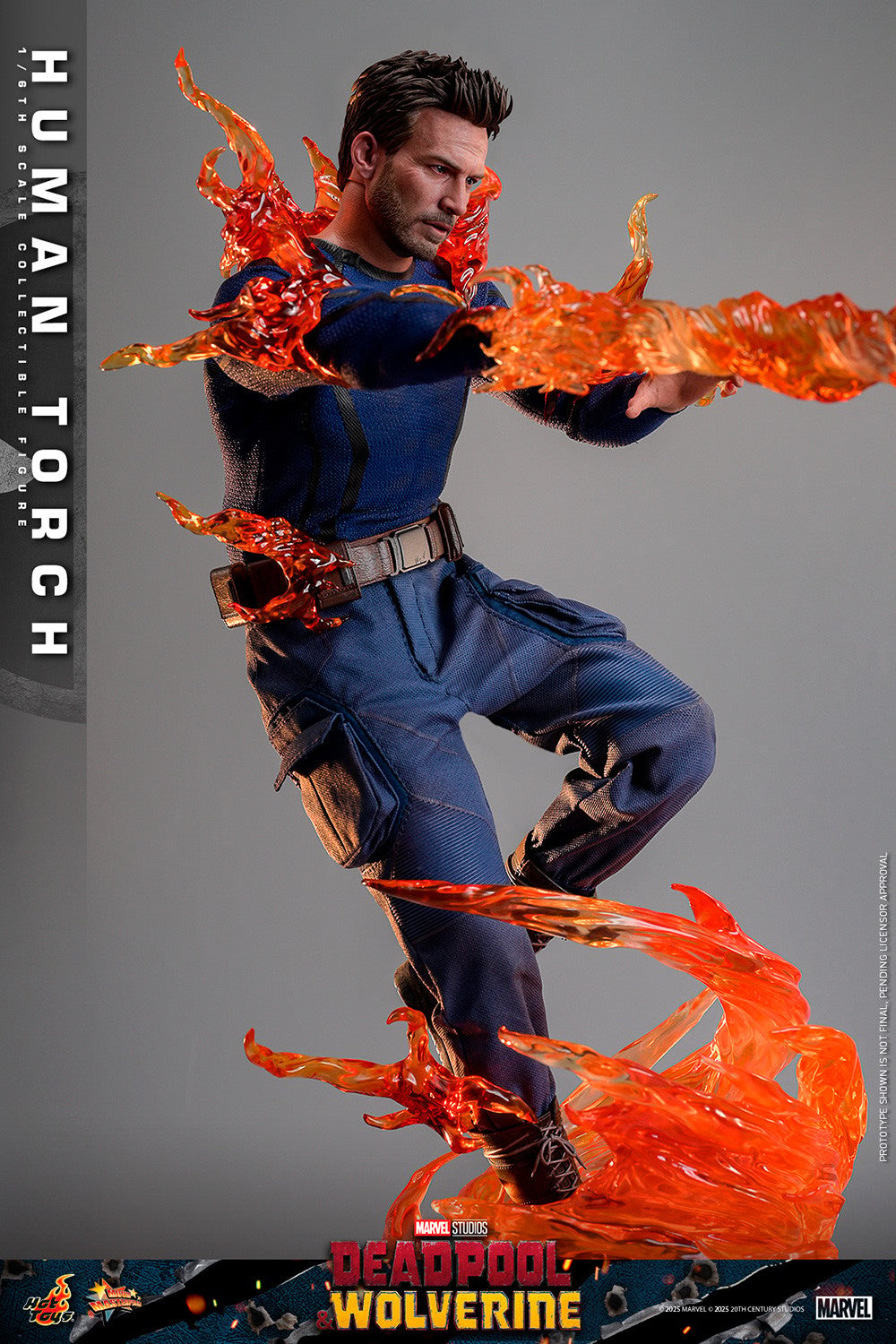 (Preorder) Hot Toys MMS789 Deadpool & Wolverine [Human Torch] 1/6 Scale Collectible Figure