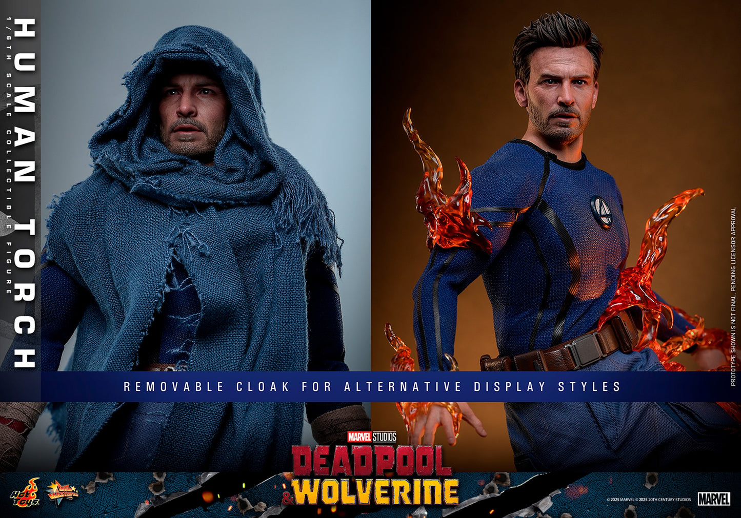 (Preorder) Hot Toys MMS789 Deadpool & Wolverine [Human Torch] 1/6 Scale Collectible Figure