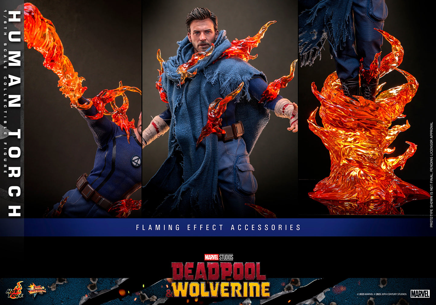 (Preorder) Hot Toys MMS789 Deadpool & Wolverine [Human Torch] 1/6 Scale Collectible Figure